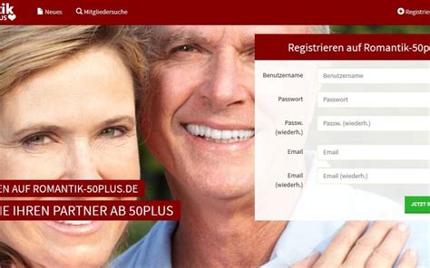 50plus Singlebörse – Die Datingseite für Singles im perfekten。